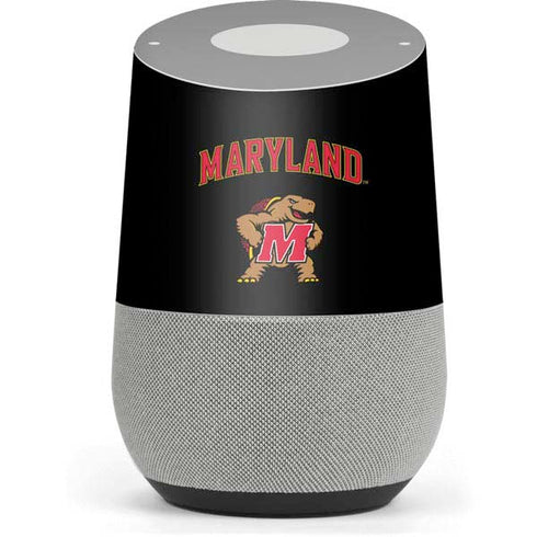 University of Maryland Collegiate Text Google Home Skin